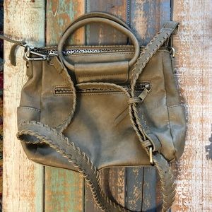 Anthropologie Army Green Crossbody